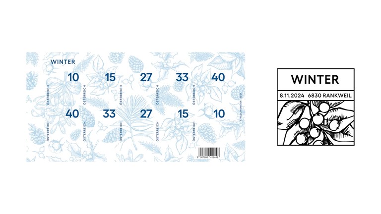 Sondermarke Winter